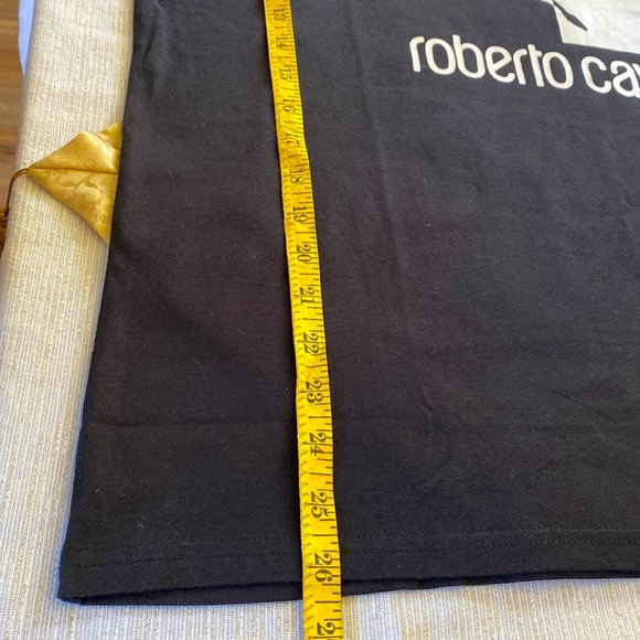 🖤ROBERTO CAVALLI🖤 MEN’S BLACK SHORT SLEEVE TEE. NWT🤩 Excellent Deal.Size L - Picture 6 of 7